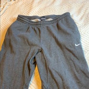 Throwback Gray Nike sweats size large
